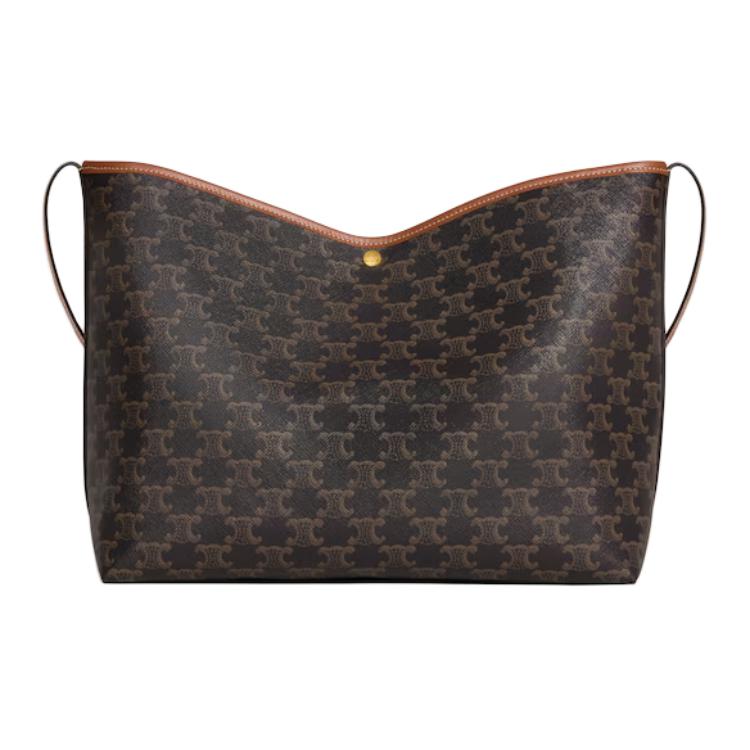 Мягкая шопер дизайн плечевая сумка Regular женская Tawny CELINE, Set (Bag+Dust Bag) — фото 4