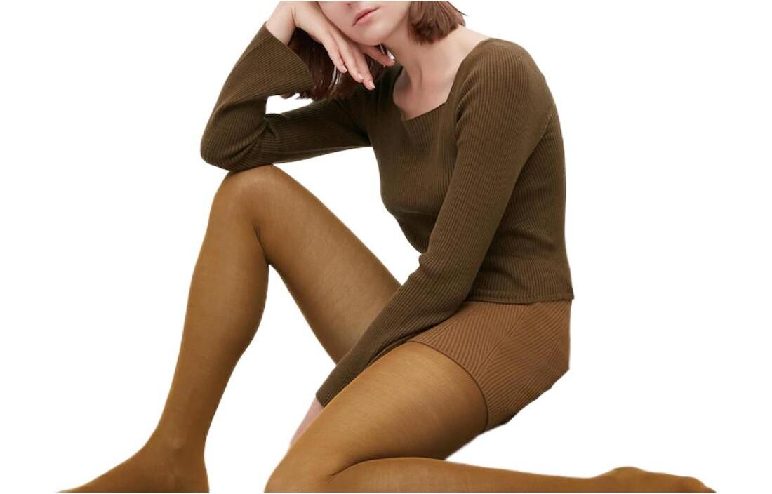 

UNIQLO Женские колготки, цвет Brown