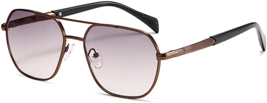 

Мужские ретро-солнцезащитные очки для женщин, для активного отдыха на природе, повседневные, с защитой от УФ-излучения, стильные, с градиентной цветовой гаммой и защитой от солнца KTUCN, Tea