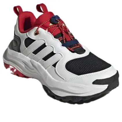 Кроссовки (GS) adidas Maxxwavy J CNY 'White Red Black', белый — фото 3