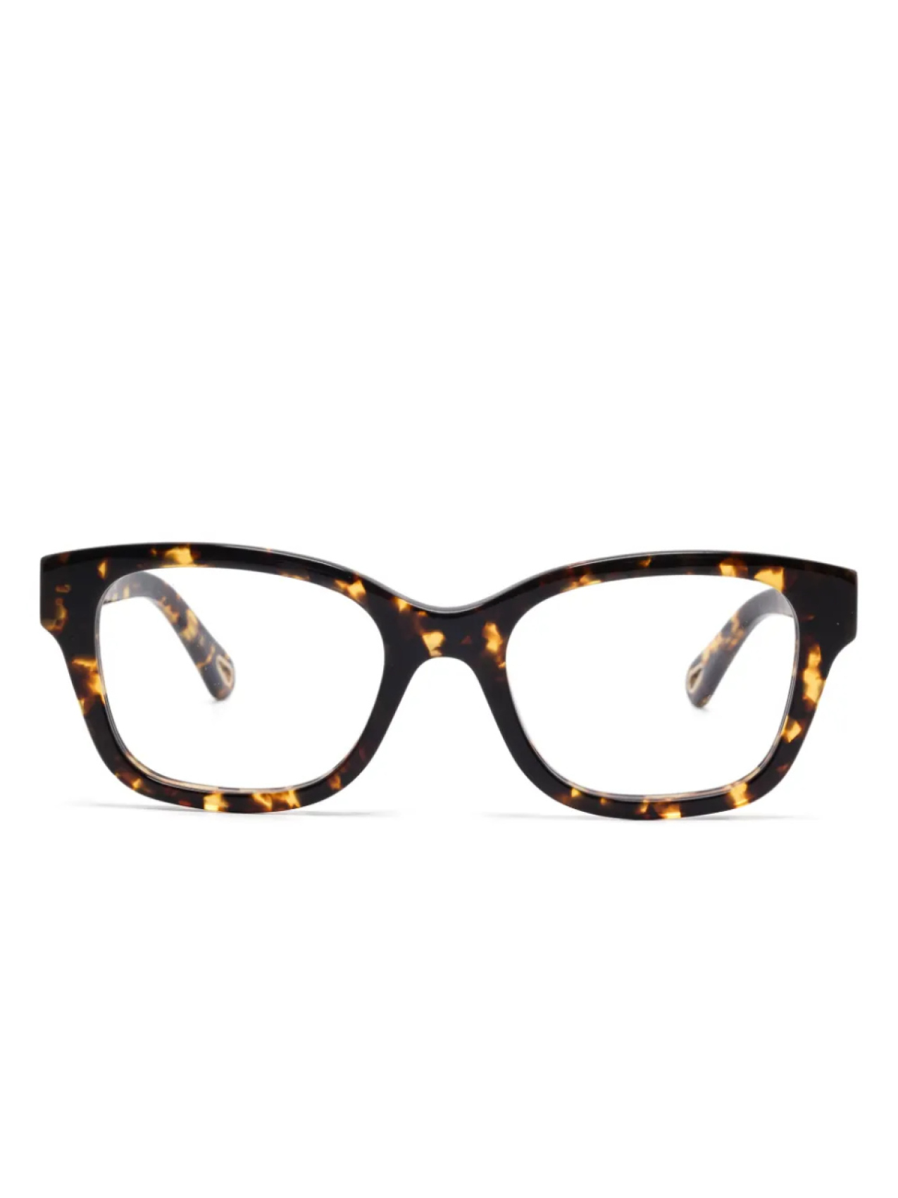 

Chloé Eyewear очки в квадратной оправе, коричневый
