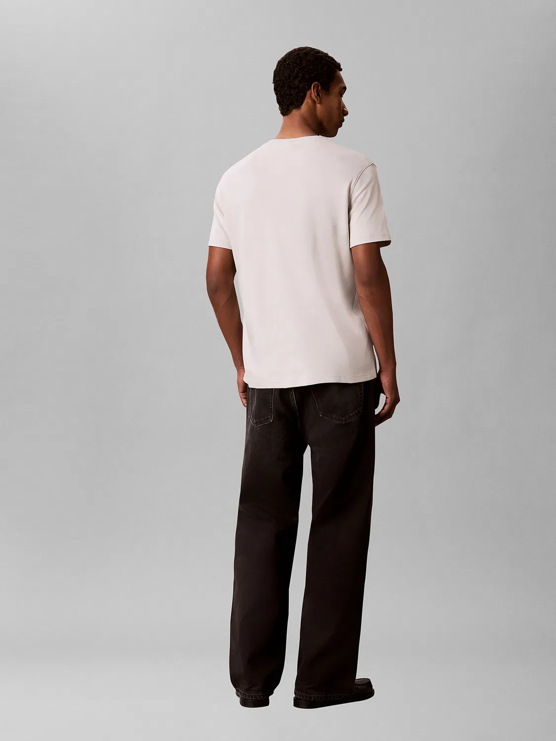 Рубашка Calvin Klein Supima серого цвета — фото 4
