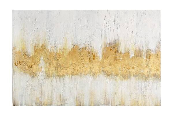 

Акриловая картина ручной работы KUNSTLOFT Golden Sleep, белый