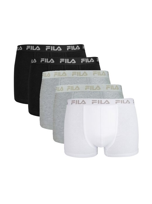 

Шорты-Боксеры, упаковка из 5 шт. Fila, мультиколор