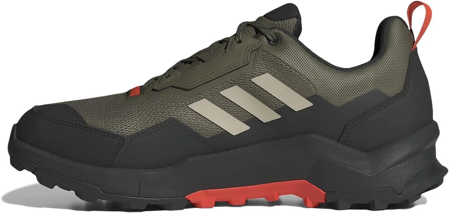 Мужские походные кроссовки Adidas Terrex Ax4, оливковый/бежевый/черный — фото 4