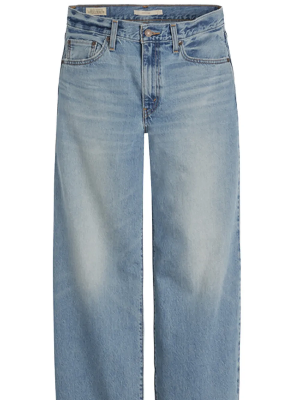Джинсы Baggy Dad из хлопка Levi'S, синий — фото 2