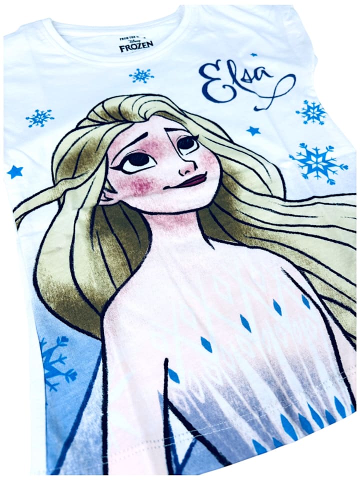 Футболка Disney Frozen Elsa белого цвета Disney Frozen — фото 3