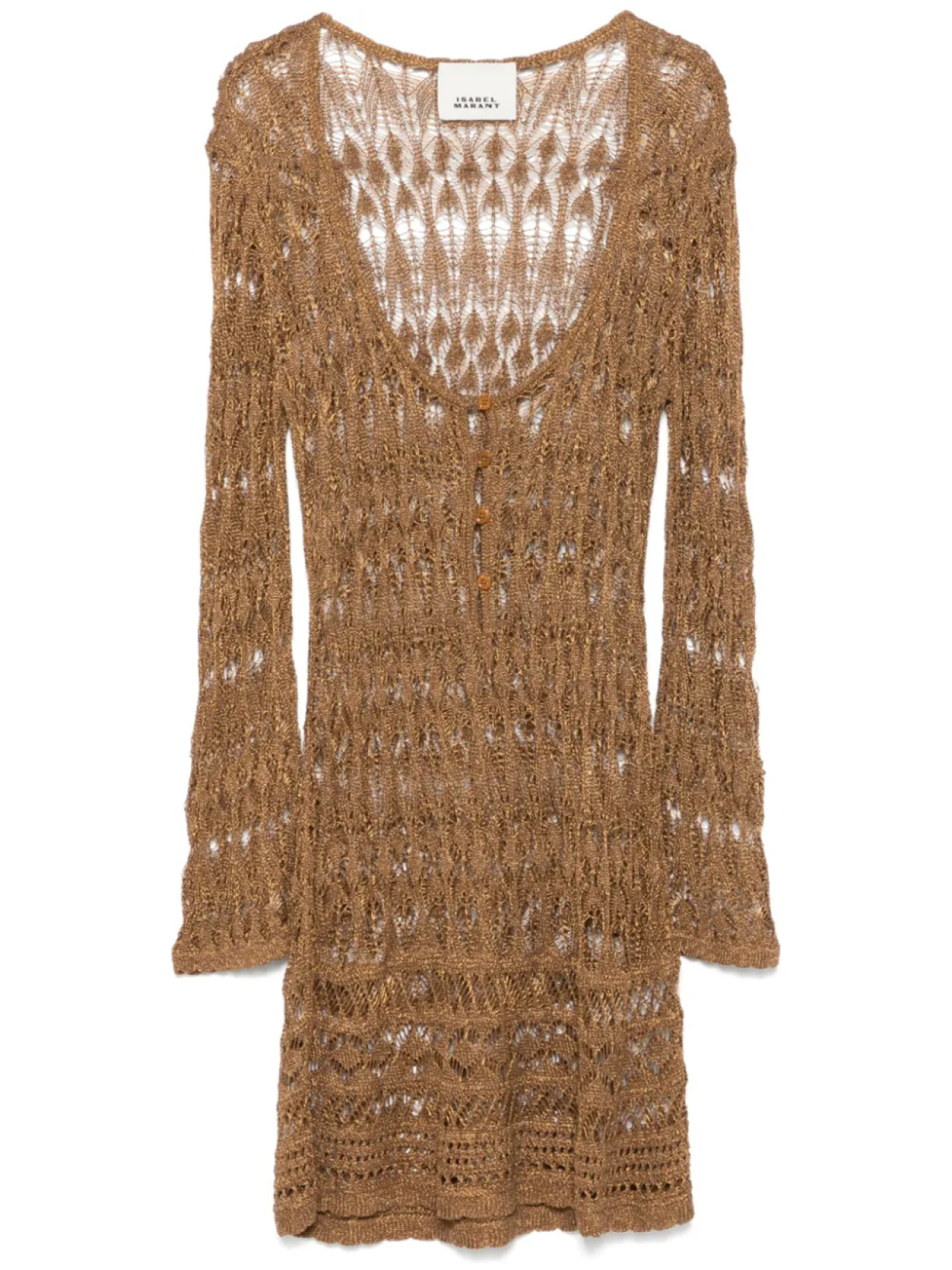 

Платье мини Pia ISABEL MARANT, золотой