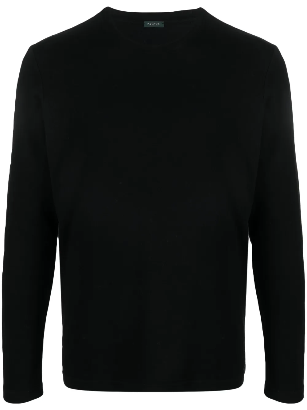 

Футболка с длинными рукавами Zanone, черный