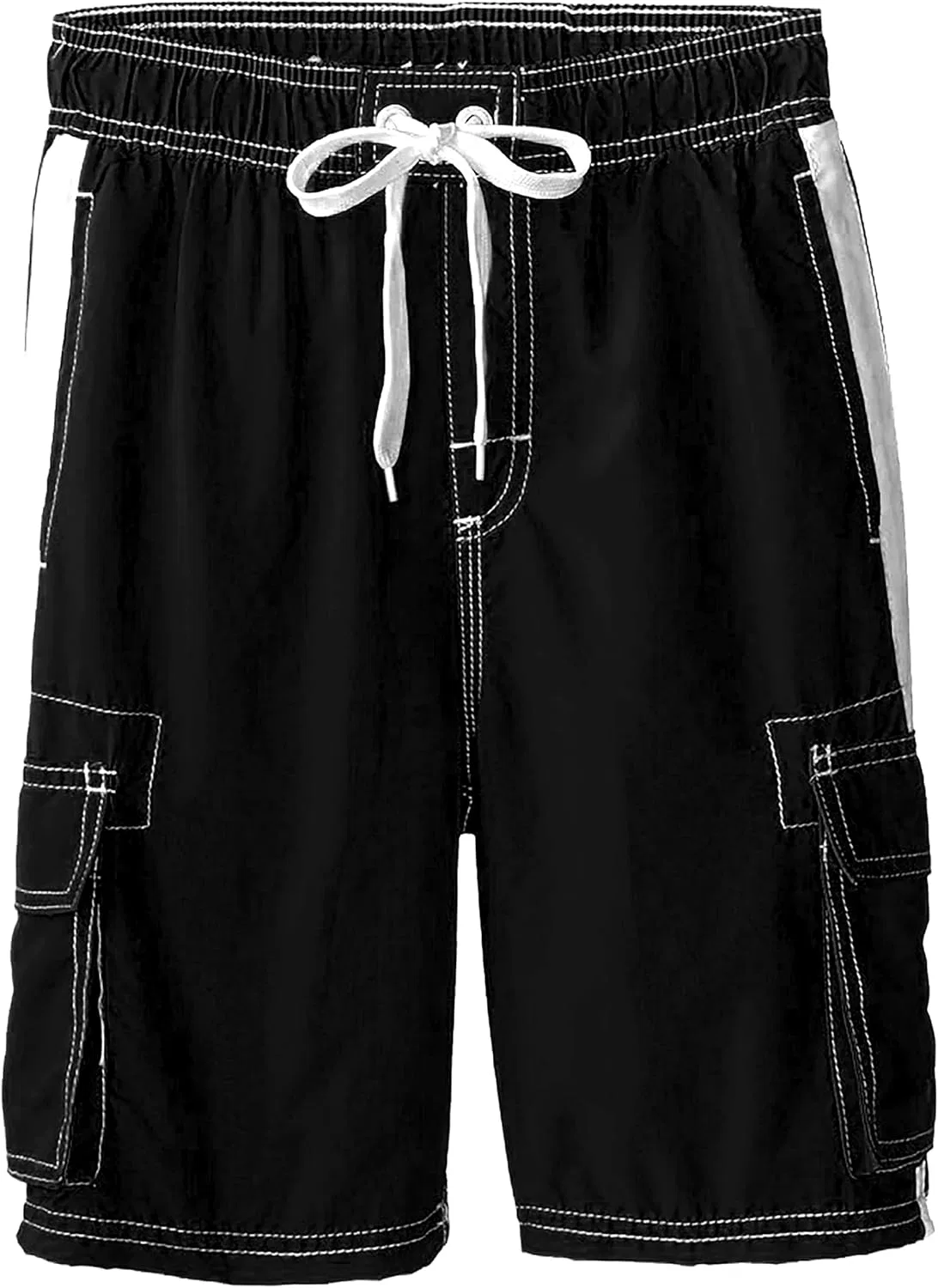 Плавки для плавания Kanu Surf Boys' Barracuda Quick Dry UPF 50+, Barracuda Black