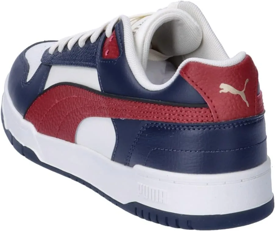 Кроссовки RBD Game Low Track Shoe Puma, белый/красный — фото 4