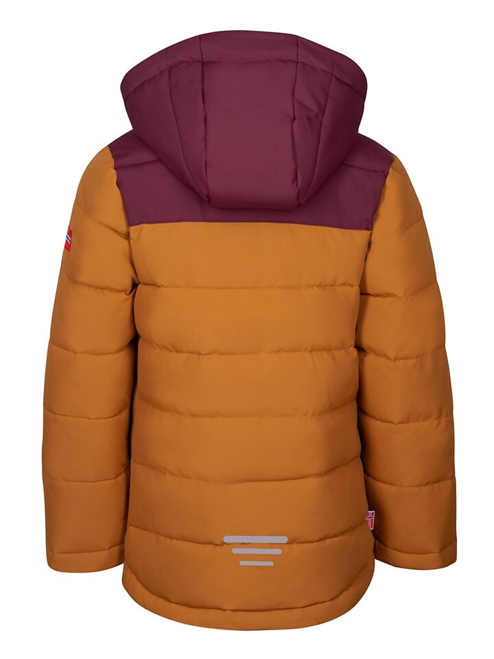 Зимняя куртка Trollkids Winterjacke Gryllefjord, светло-коричневый — фото 2
