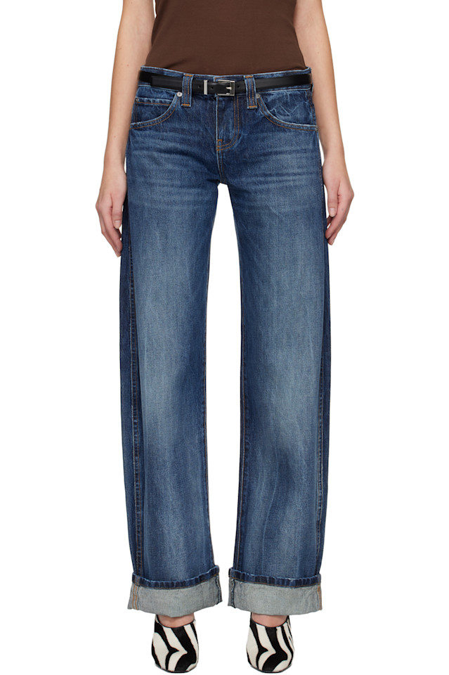 

Khaite Синие джинсы Каро