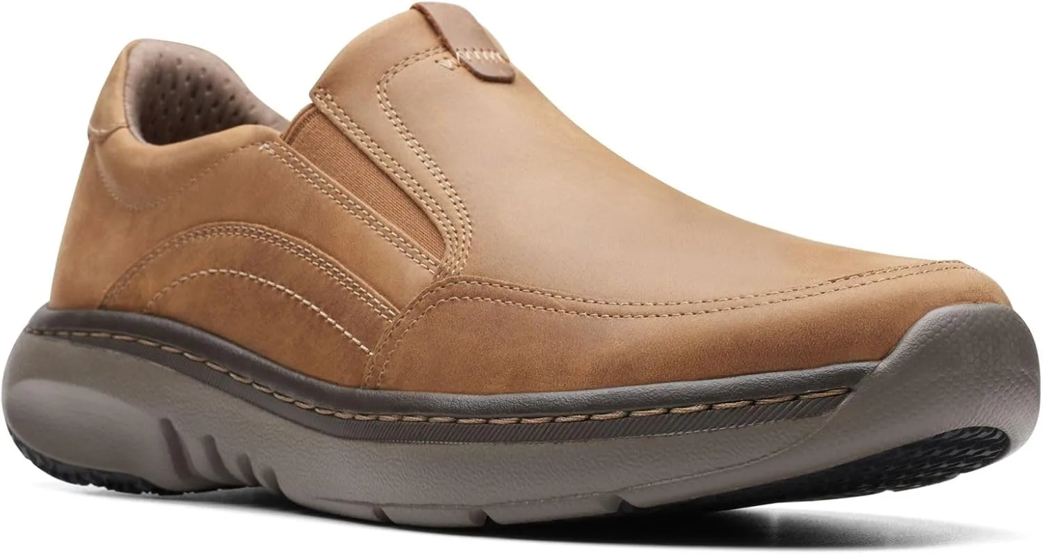 Мужские домашние лоферы Clarks Pro Step изготовлены из высококачественной кожи — фото 4