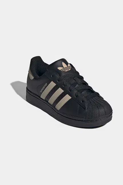 Кроссовки детские SUPERSTAR II Adidas Originals, черный — фото 2