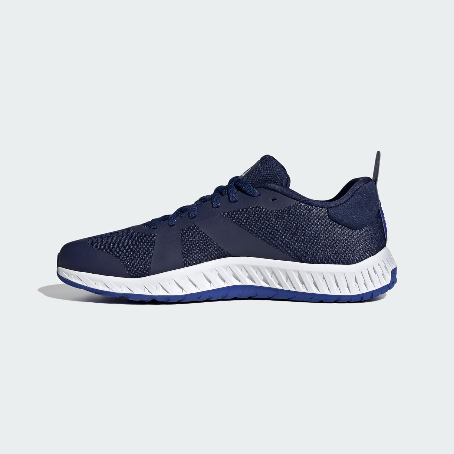 Тренировочные кроссовки Adidas Everyset для взрослых (унисекс), белый/синий/синий/темно-синий — фото 3