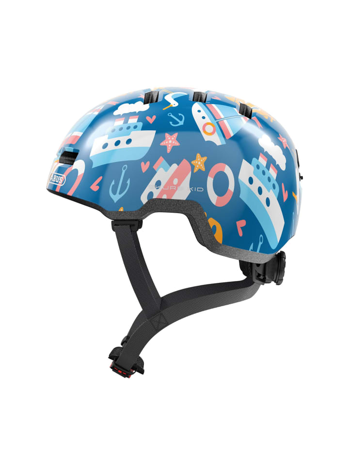 

ABUS Детский шлем Skurb Kid в синем матросском стиле