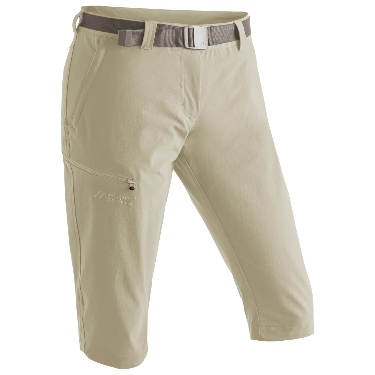 

Шорты Maier Sports Women's Inara Slim 3/4, цвет Brown Rice