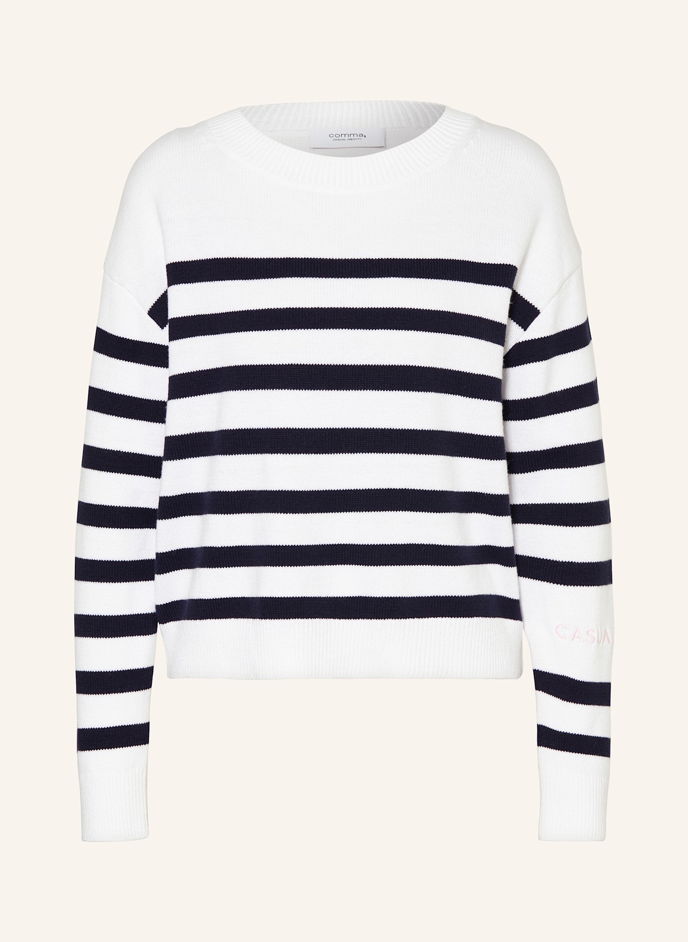 

Свитер Comma Casual Identity, мультиколор