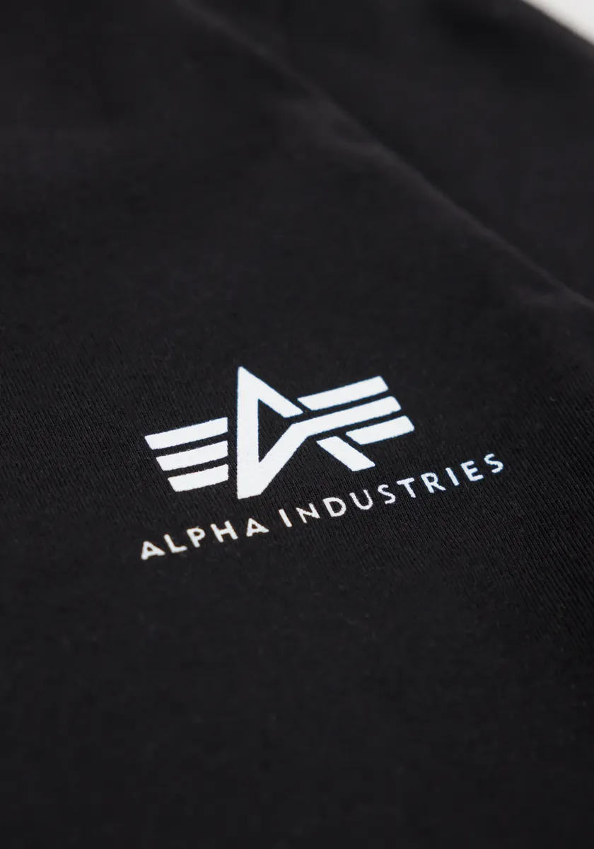 Футболка Alpha Industries " Alpha Industries Kids - Футболки Basic T с маленьким логотипом для детей/подростков", черный — фото 3
