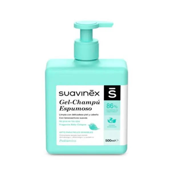 

Гель и шампунь Gel-Champú Espumoso Suavinex, 500 ml