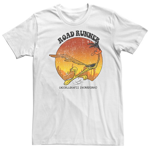 

Футболка Looney Tunes Road Runner Accelleratii Incredibus Big & Tall Licensed Character