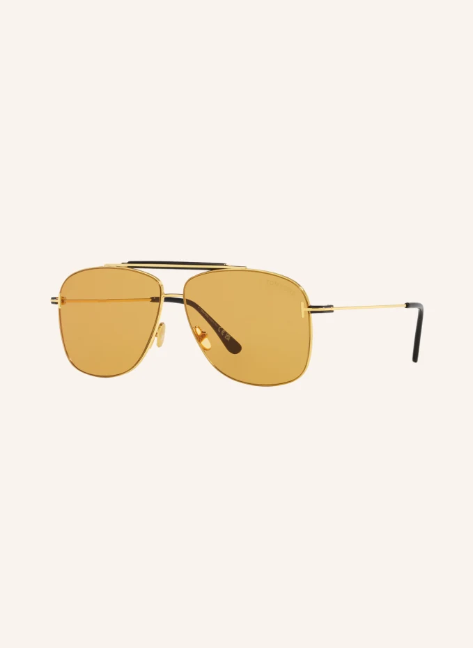 

Солнцезащитные очки tr001628 jaden Tom Ford, желтый