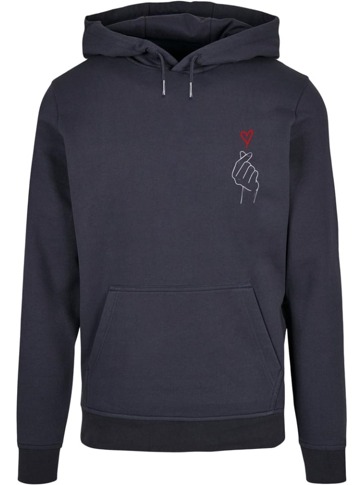 

Толстовка K Heart Basic Hoody синего цвета Merchcode