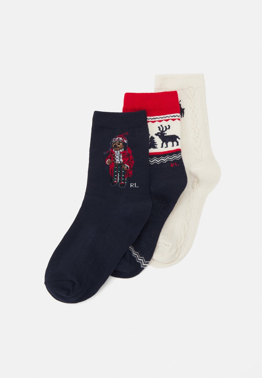 

Носки CREW SOCK 3 PACK Polo Ralph Lauren, мультиколор
