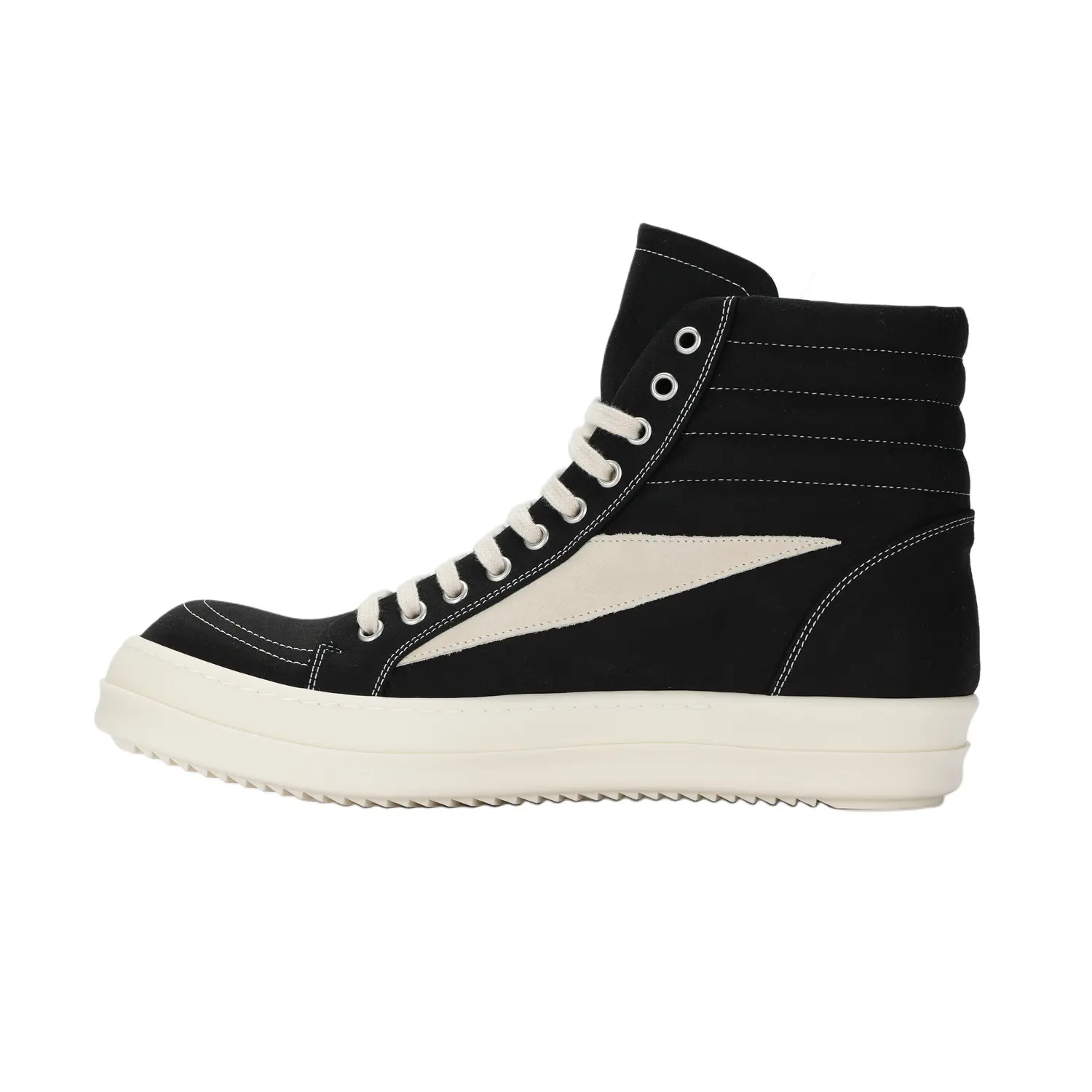 

RICK OWENS Кроссовки Drkshdw Lido Vintage High Black Milk SS24