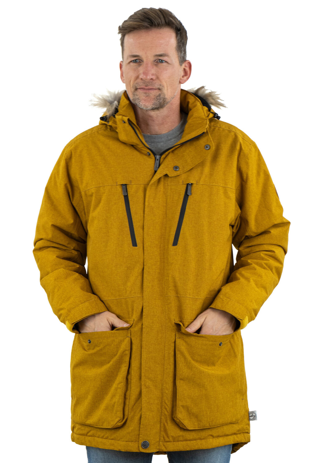 

Куртка First B Funktionsjacke, цвет curry melange