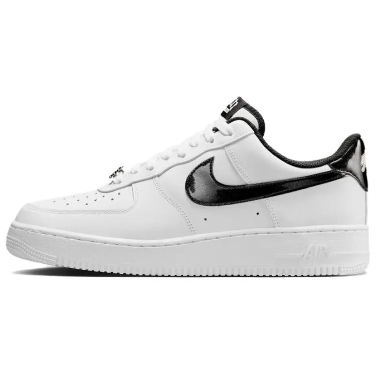 Nike Кроссовки Air Force 1 Breathable Low top мужские бело-черные