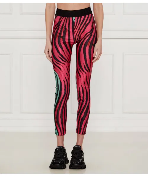 

Леггинсы Slim fit Just Cavalli, розовый