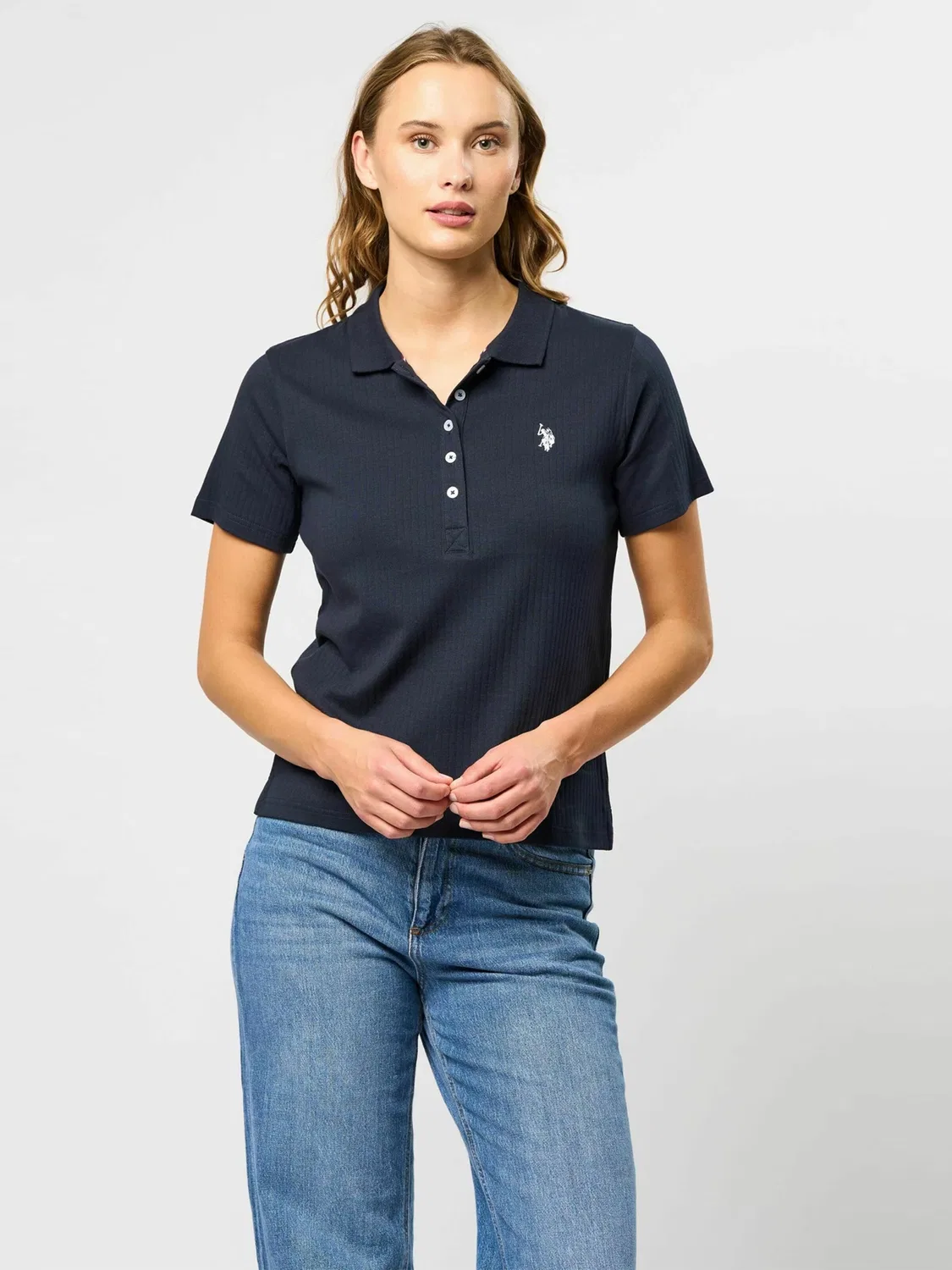 Футболка U.S. POLO ASSN. UWHelga, бирюзовый — фото 3