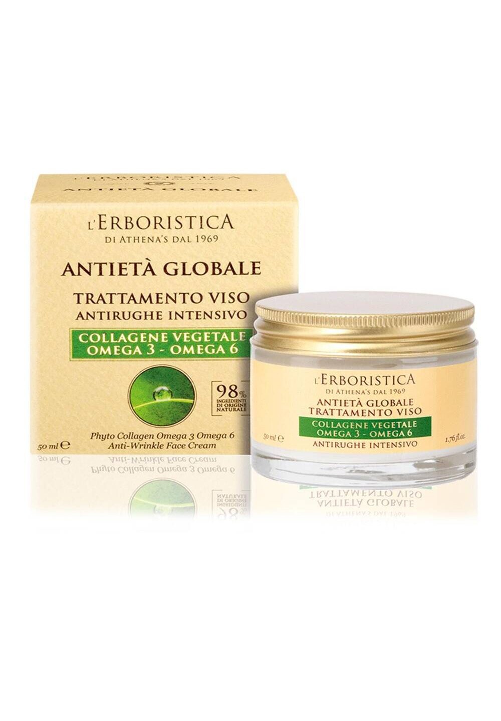 

Антивозрастной уход OMEGA 3-OMEGA 6 L'ERBORISTICA, цвет weiß
