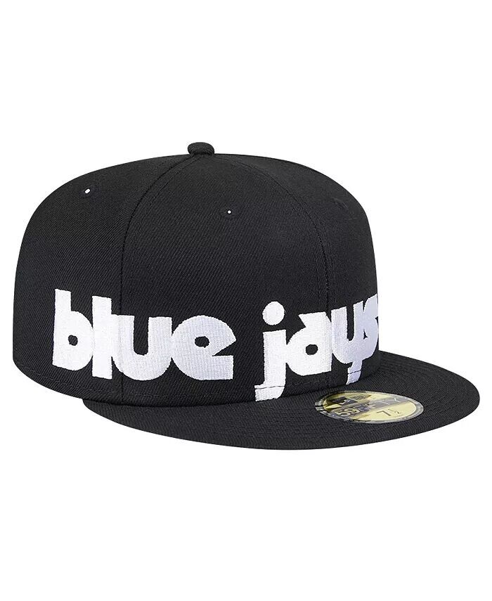 

Мужская черная шапка Toronto Blue Jays Checkered Undervisor 59FIFTY Fitted New Era