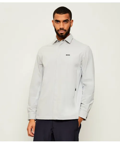 

Рубашка b_urban techdobby l Relaxed fit Boss Green, серый