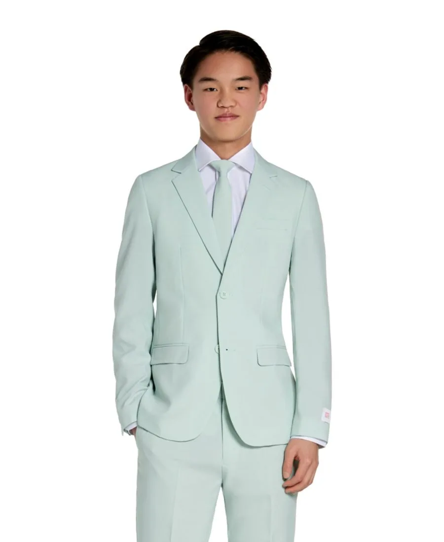 OppoSuits Детский костюм-тройка "Волшебный мятный" для подростков — фото 3