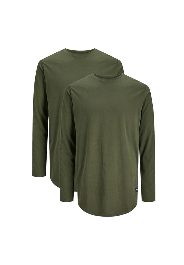

Рубашка с длинными рукавами 2 шт. в упаковке jjenoa Jack & Jones, цвет forest night