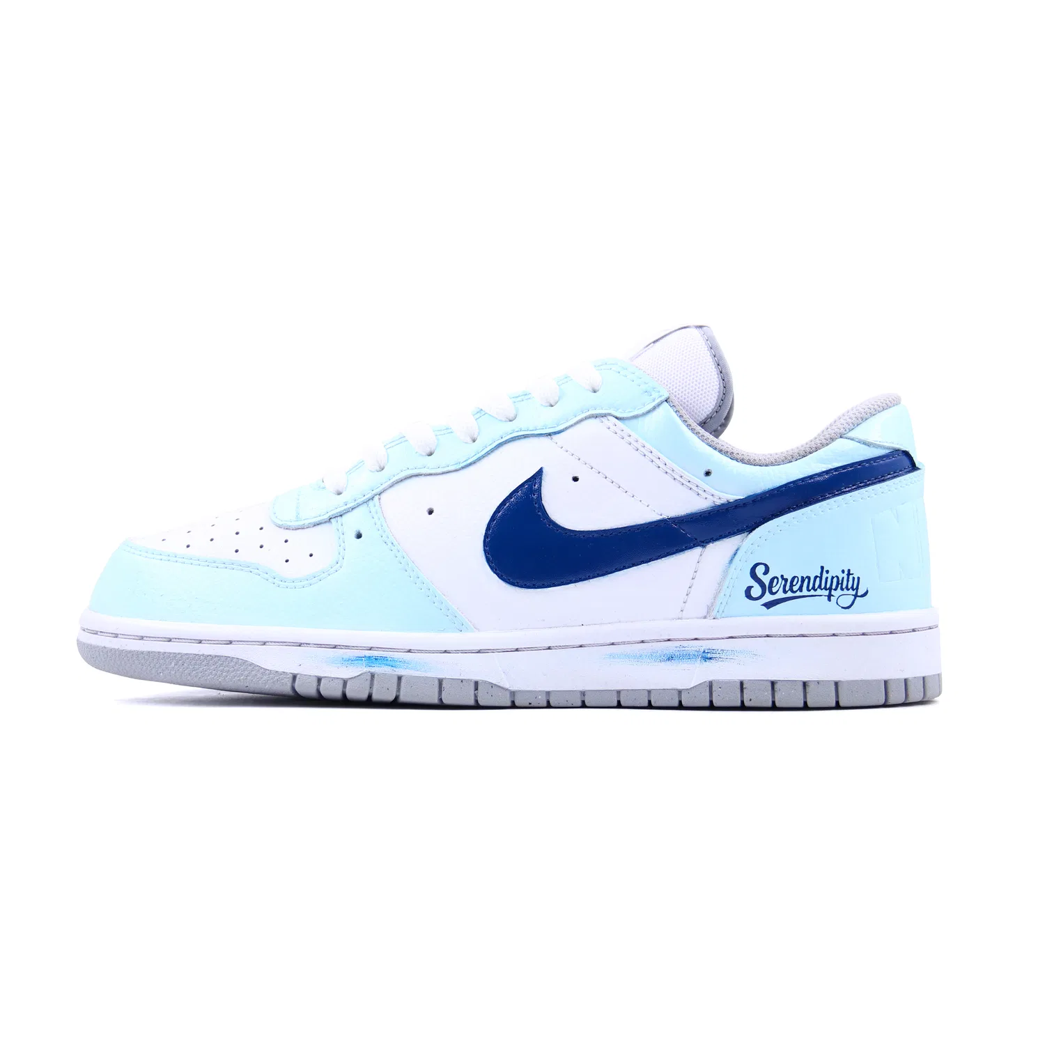 Кроссовки Nike Big Low Iced Blue Light Blue — фото 3