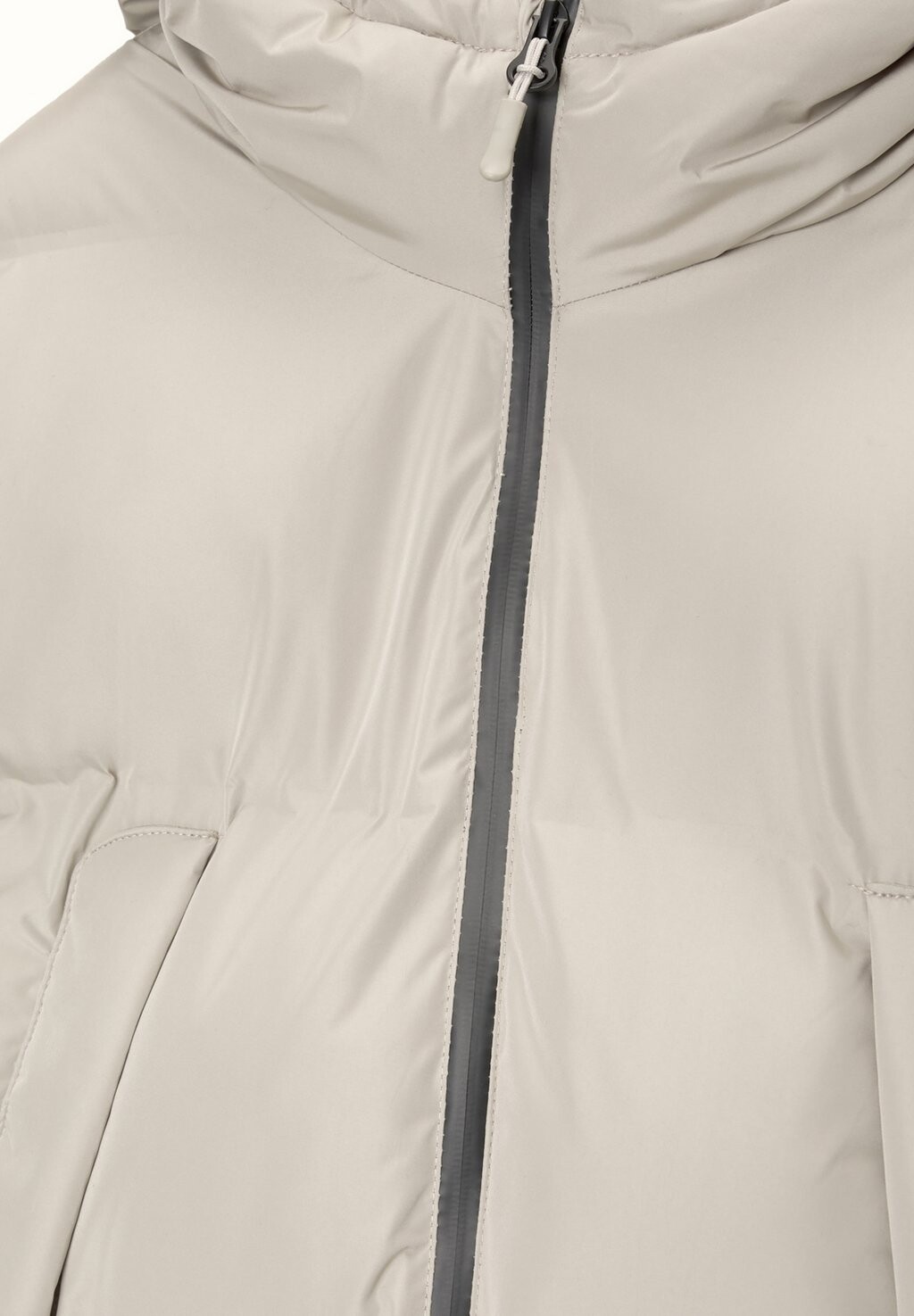 

Зимняя куртка HOODED PUFFER PULL&BEAR, песочный