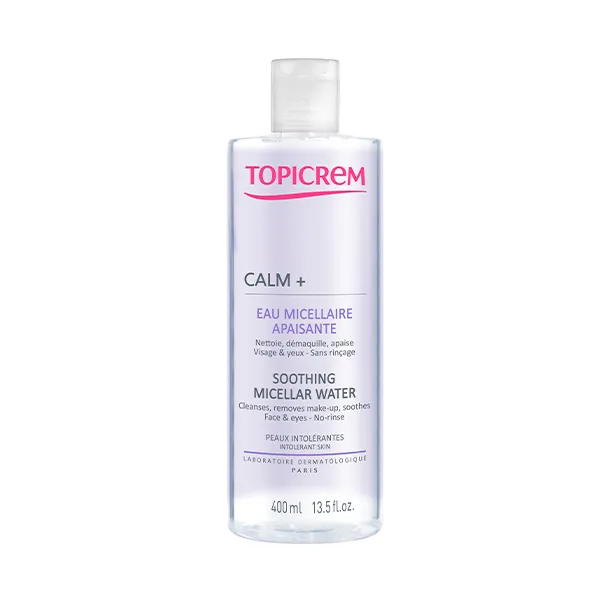 

Успокаивающая мицеллярная вода Agua Micelar Calmante Topicrem, 400 ml