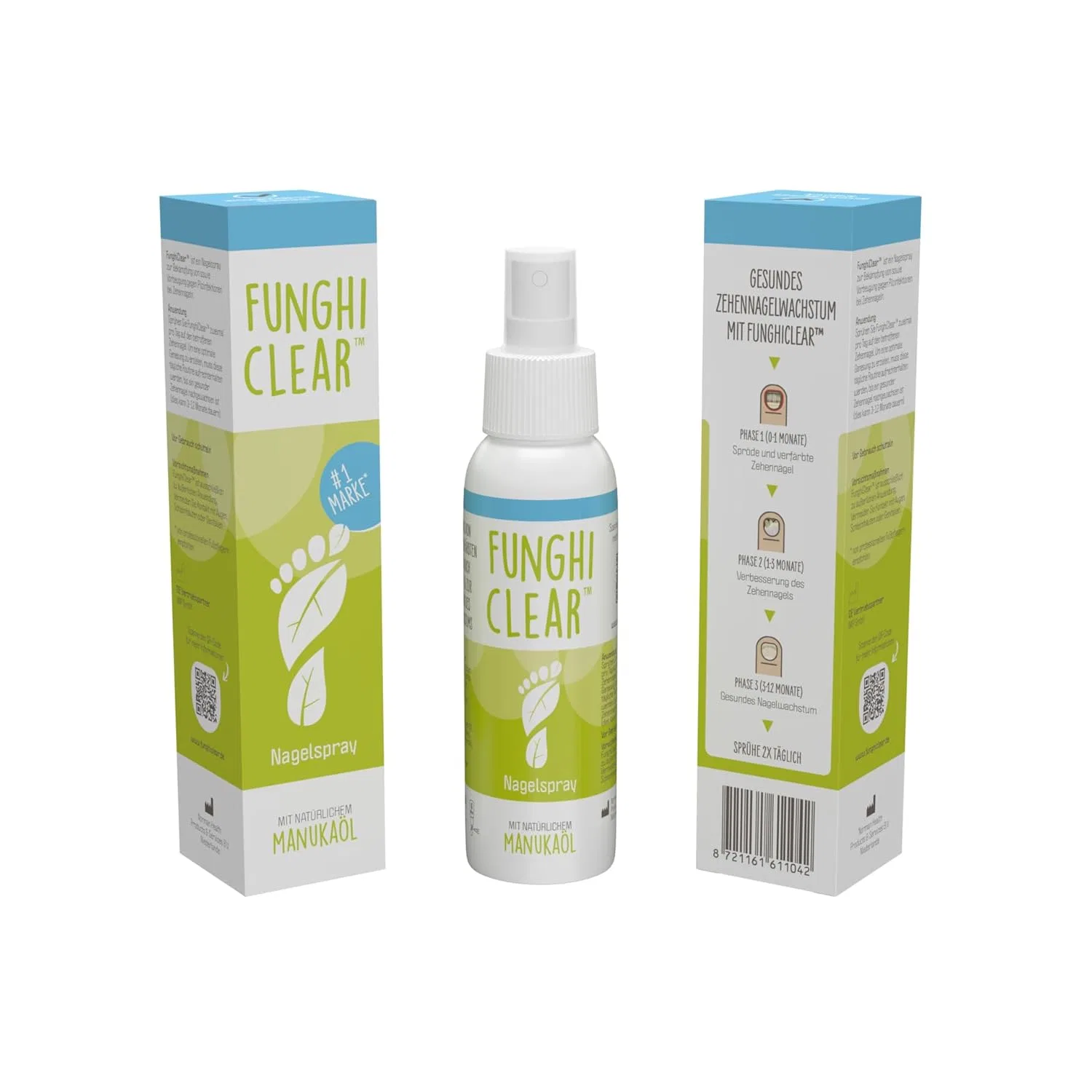 Спрей для ухода за ногтями FunghiClear 30 мл Funghi Clear — фото 3