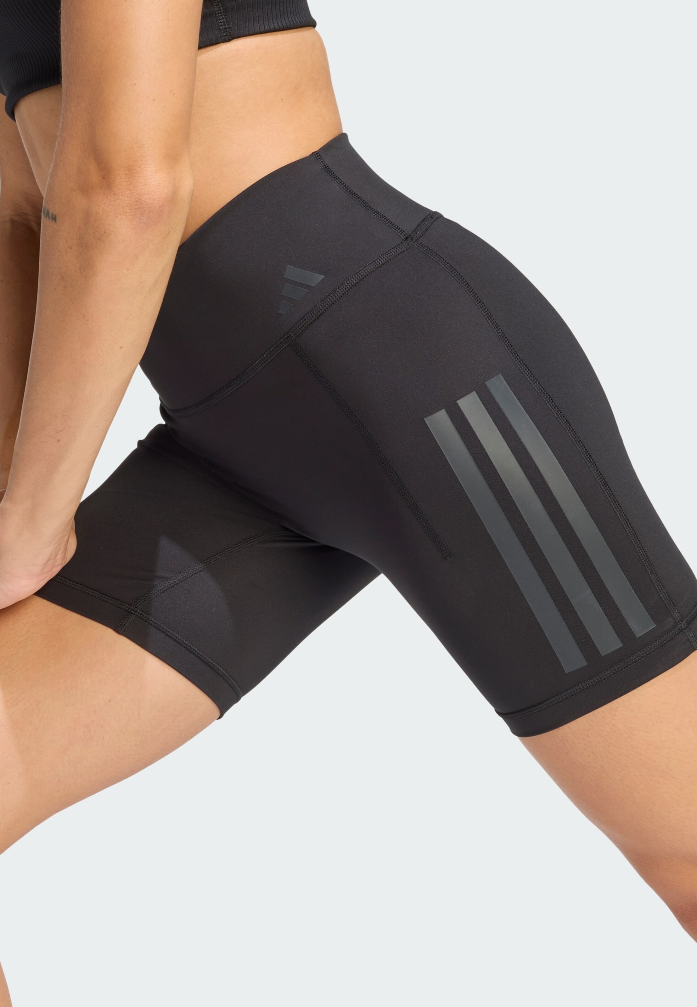Adidas Performance Узкие спортивные шорты 'Optime' в черном цвете — фото 4