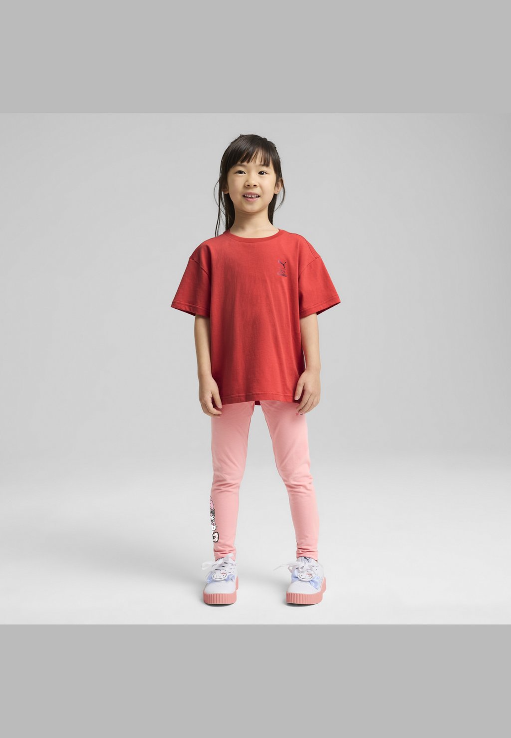 

Футболка с принтом HELLO KITTY AND FRIENDS RELAXED GRAPHIC Puma, красный