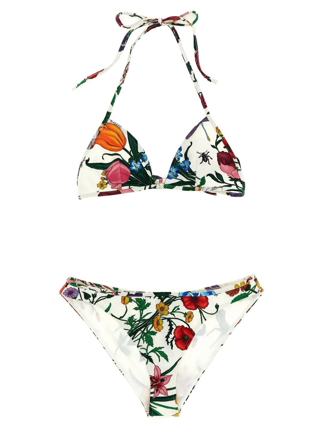 Бикини Gucci Flora, оригинальный дизайн, белый