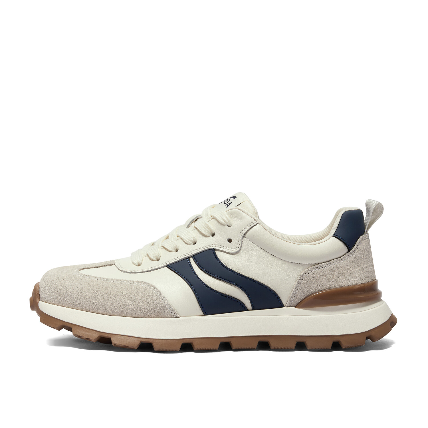 

Кроссовки мужские Lifestyle Shoes Men Low-Top Senda, цвет White apricot