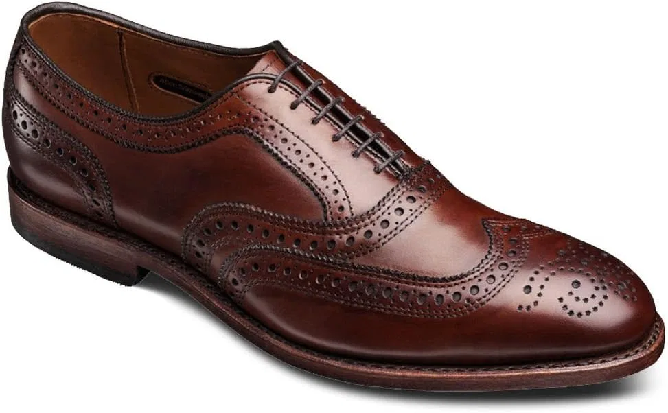 Оксфорды Allen Edmonds, темно-чили