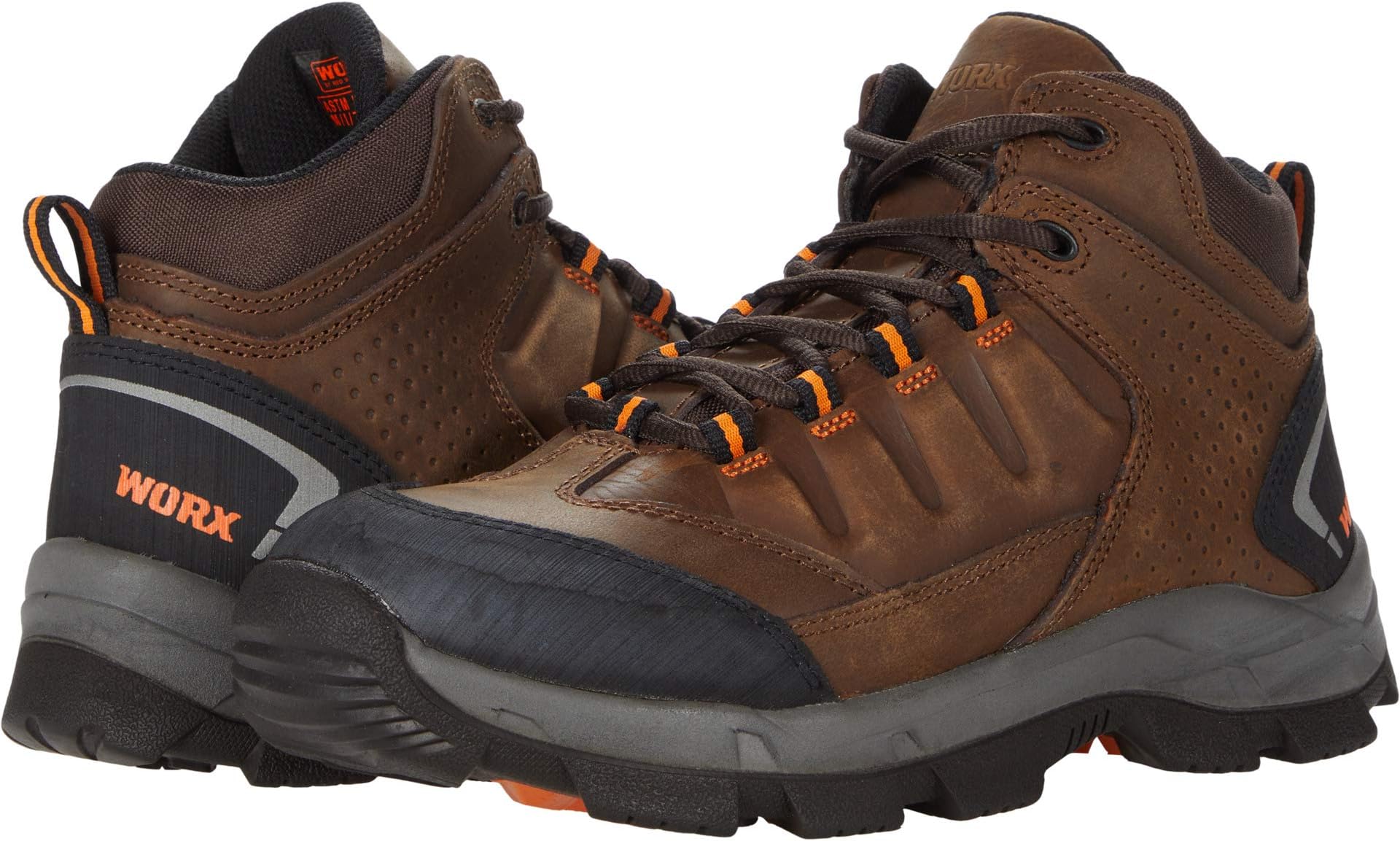 

Ботинки WORX 5" Cobalt Hiker Steel Toe, коричневый