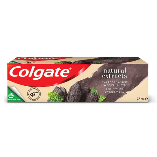 

Натуральные экстракты, зубная паста Угольно-белый, 75 мл Colgate